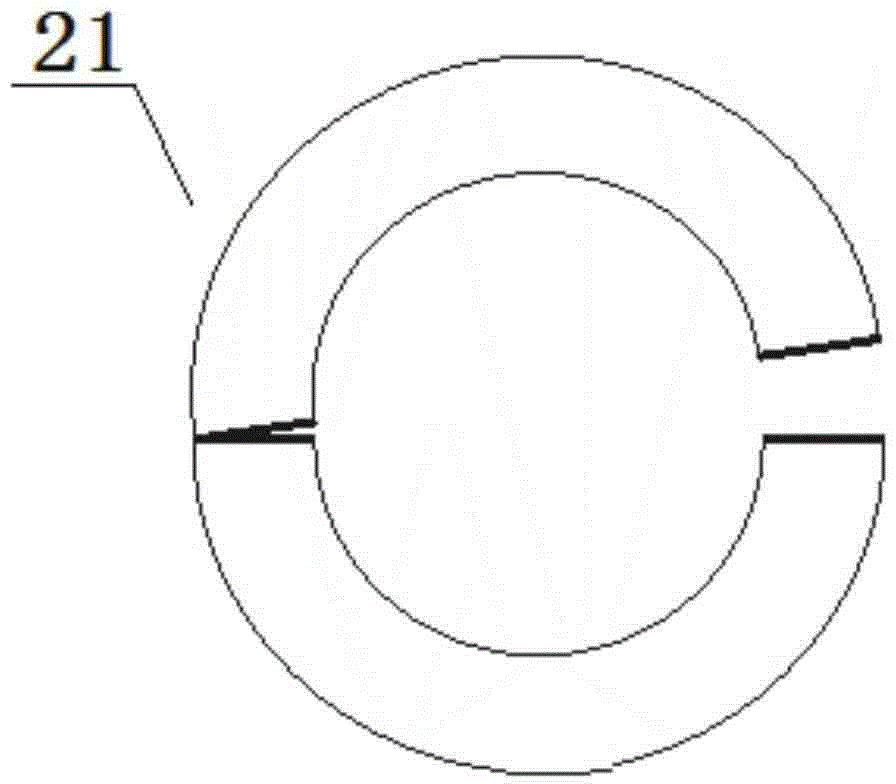 Automatic warning and positioning system of current exceeding of ground wire