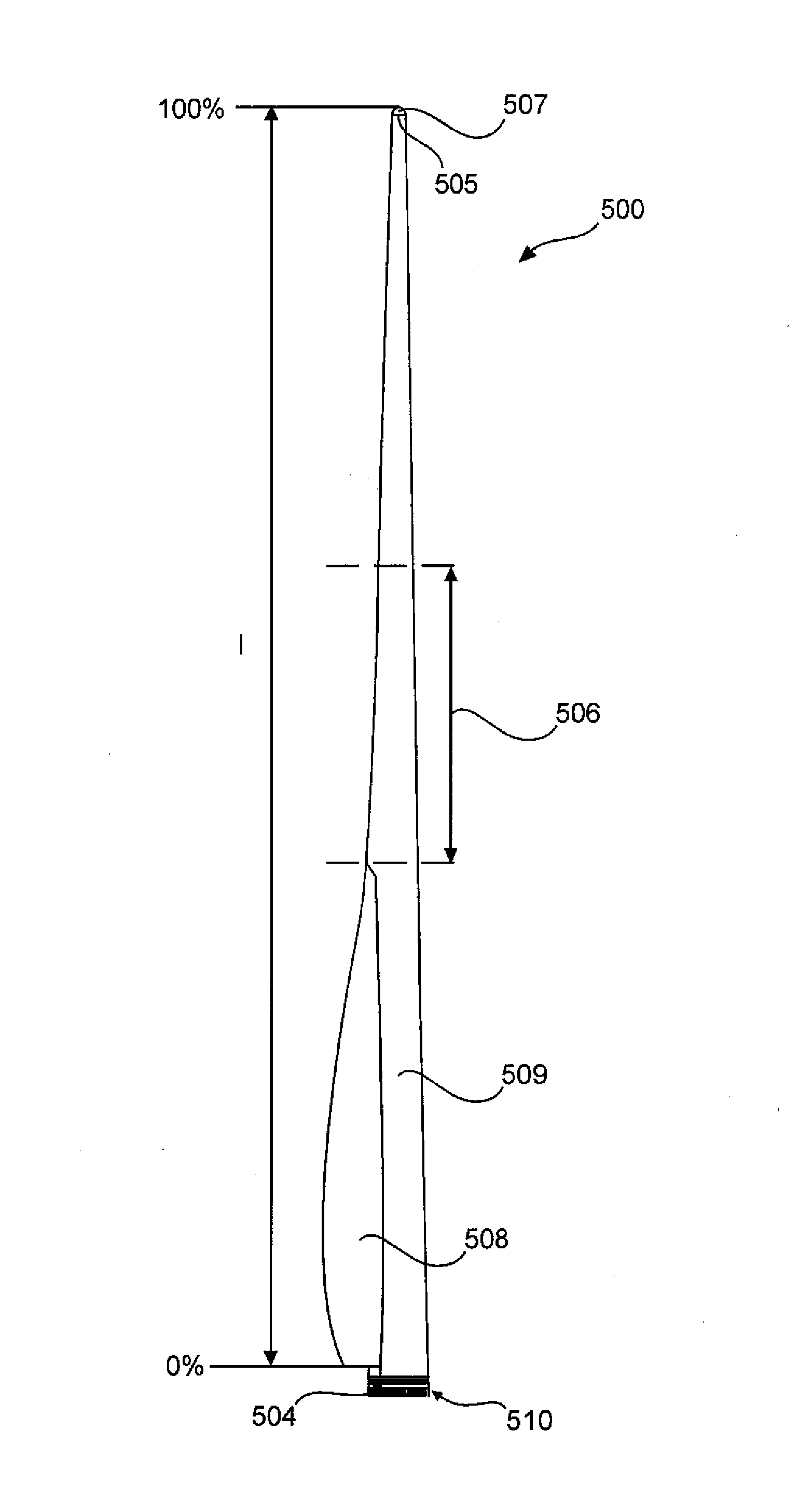 Rotor blade for a wind power plant