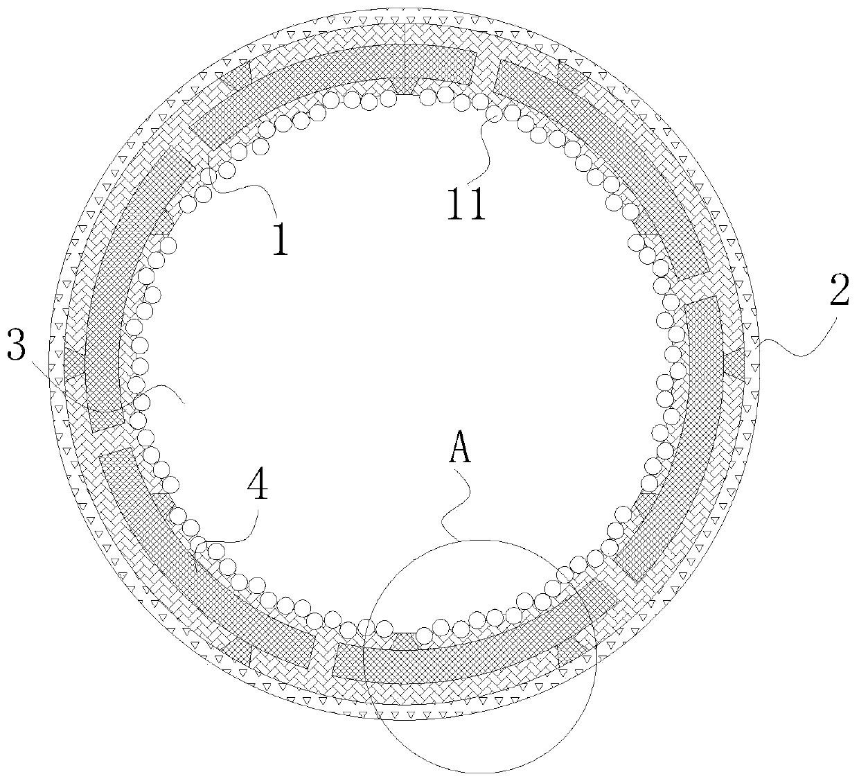 Moisture-absorbing quick-drying insect-resistant anti-mite fabric and preparation method thereof