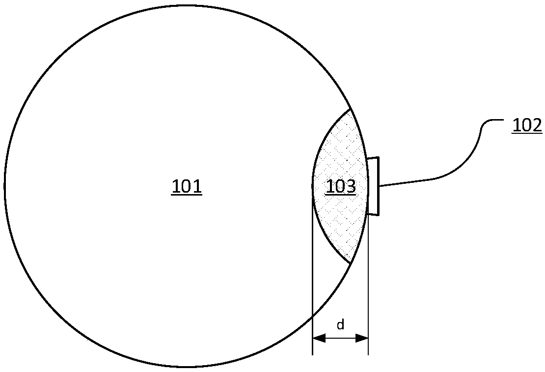 Wafer processing device and system for automatically measuring wafer bonding energy