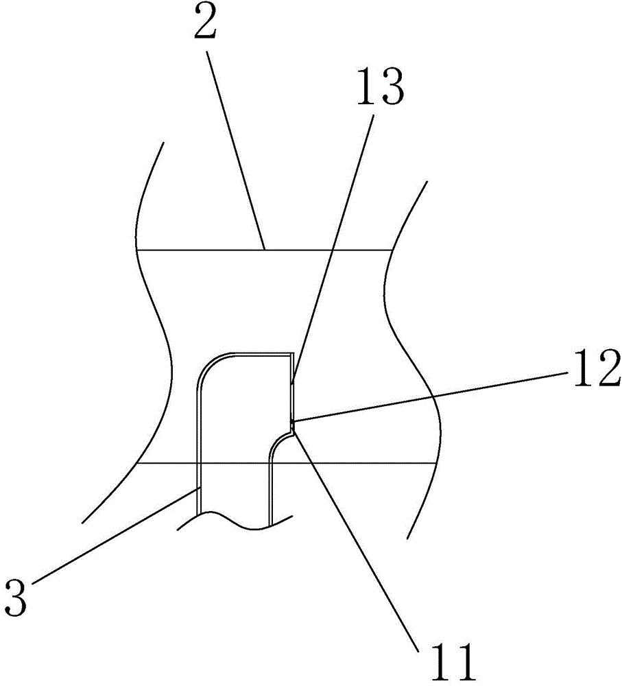 Wet-method dust removal device for powder grinding machine