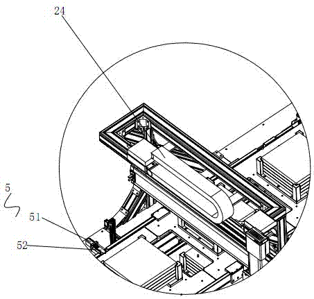 Automatic assembly machine of bottom shell of LED (light-emitting diode) module