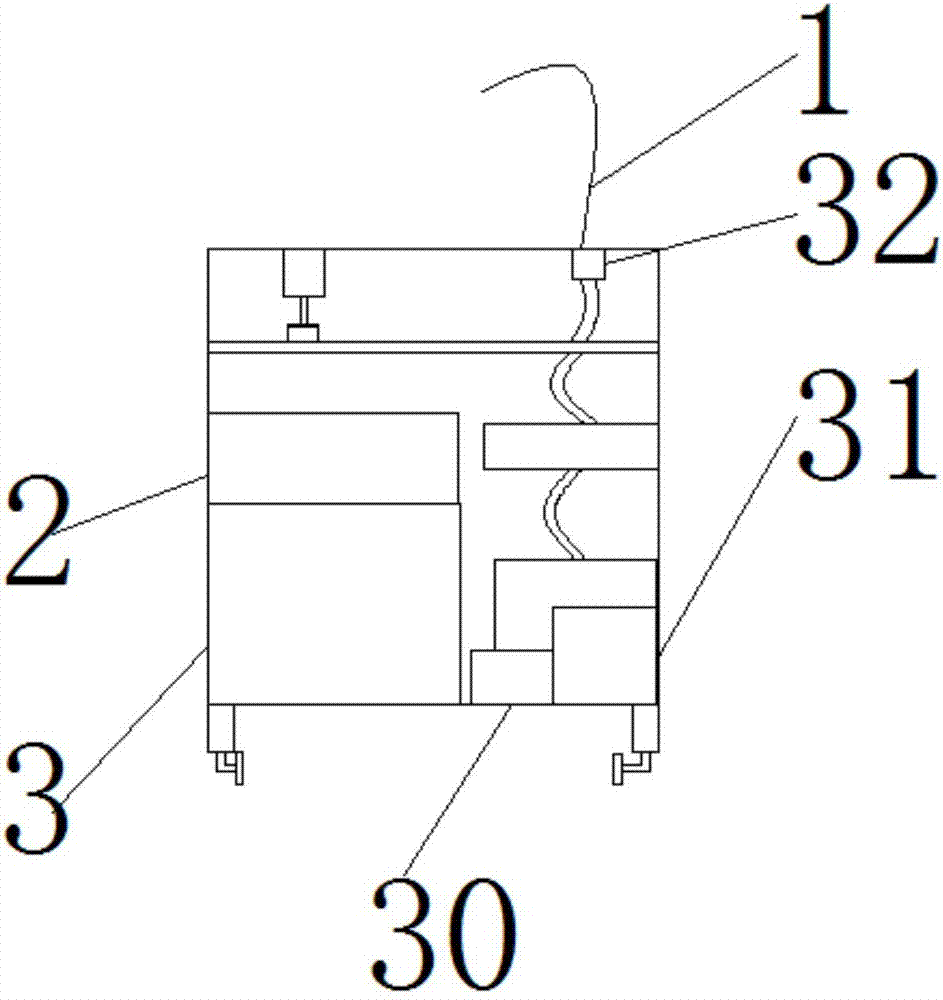 Auxiliary medicine feeding device for old and critical patients