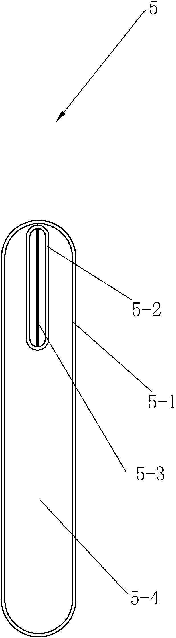 Device for treating waste water with microwave electrodeless excimer lamp and gas distributing system for lamp