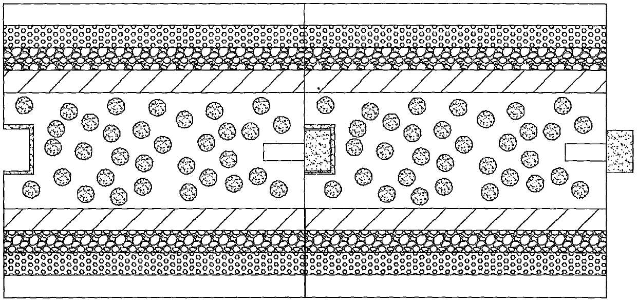 Nonmetal fireproof building material flame-retardant plate