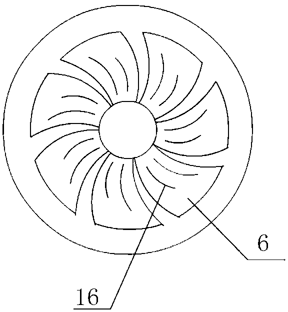 Multi-stage vortex type gas-water separator