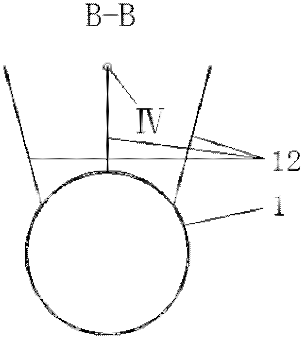 Air sac pushing device for motor vehicle collision test