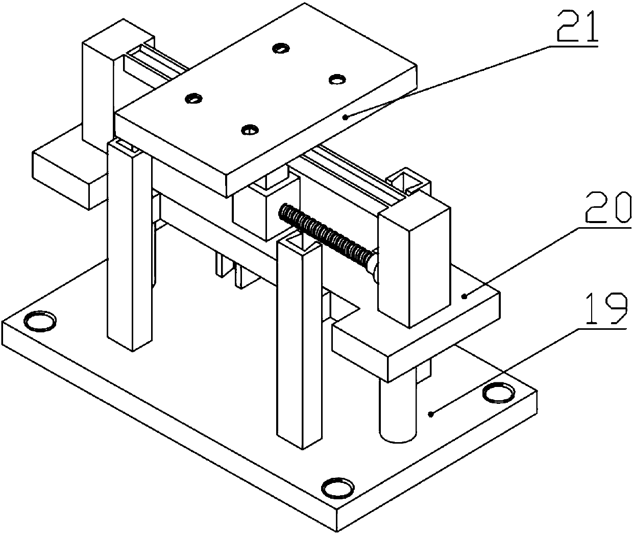 Precision control device and method for laser indirect impact micro molding