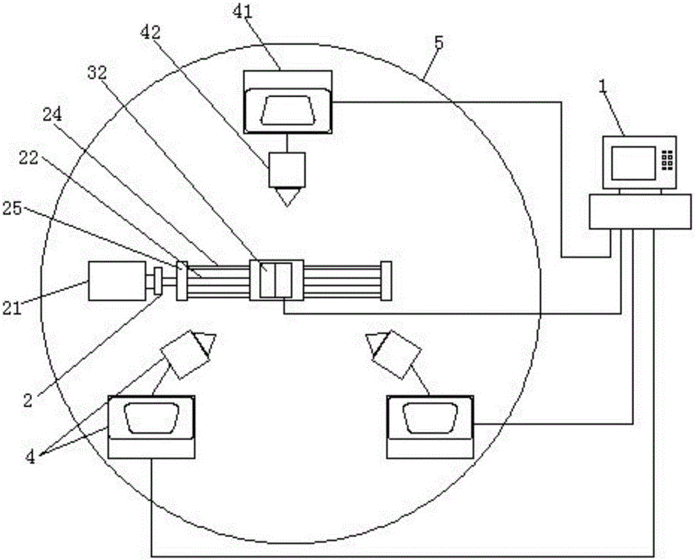 Laser cleaning device for inductor pins