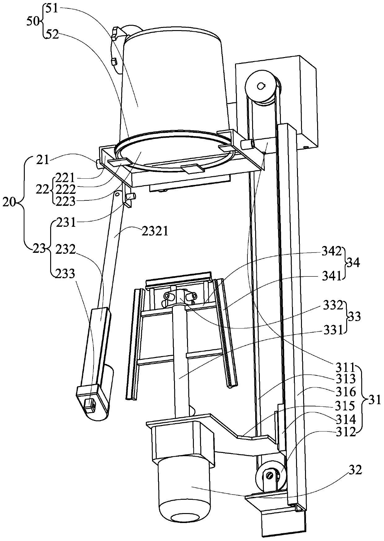 Barrel washing machine