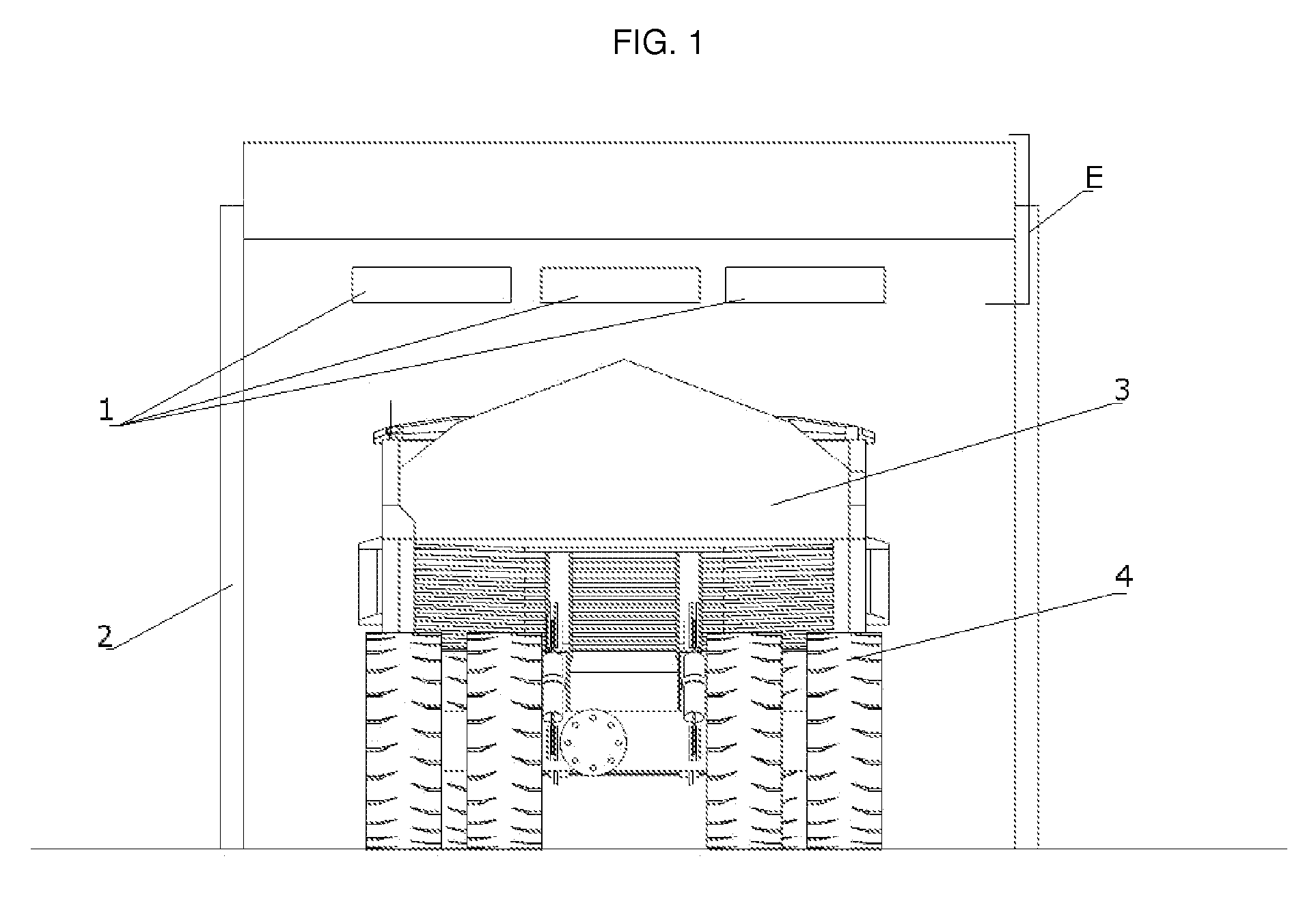 System and method of detection of uncrushable metallic pieces in mineral loads