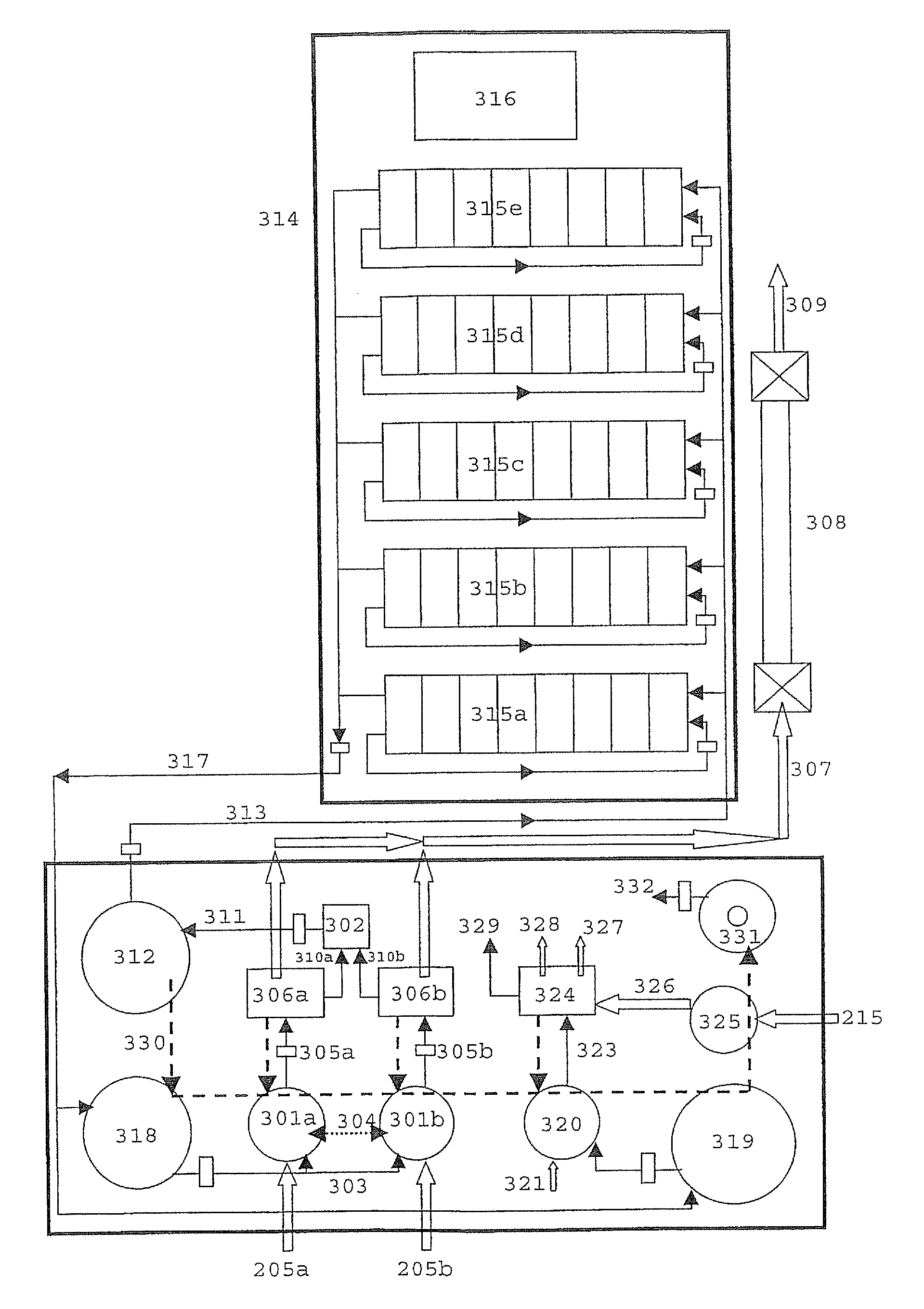 Method for treating waste containing precious metals and device for implementing said method