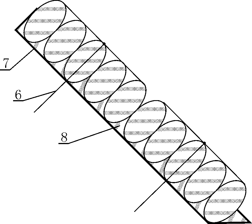 Method for restoring side slope ecology by adopting AB (Acinetobacter baumannii) bacterium plant growing bags