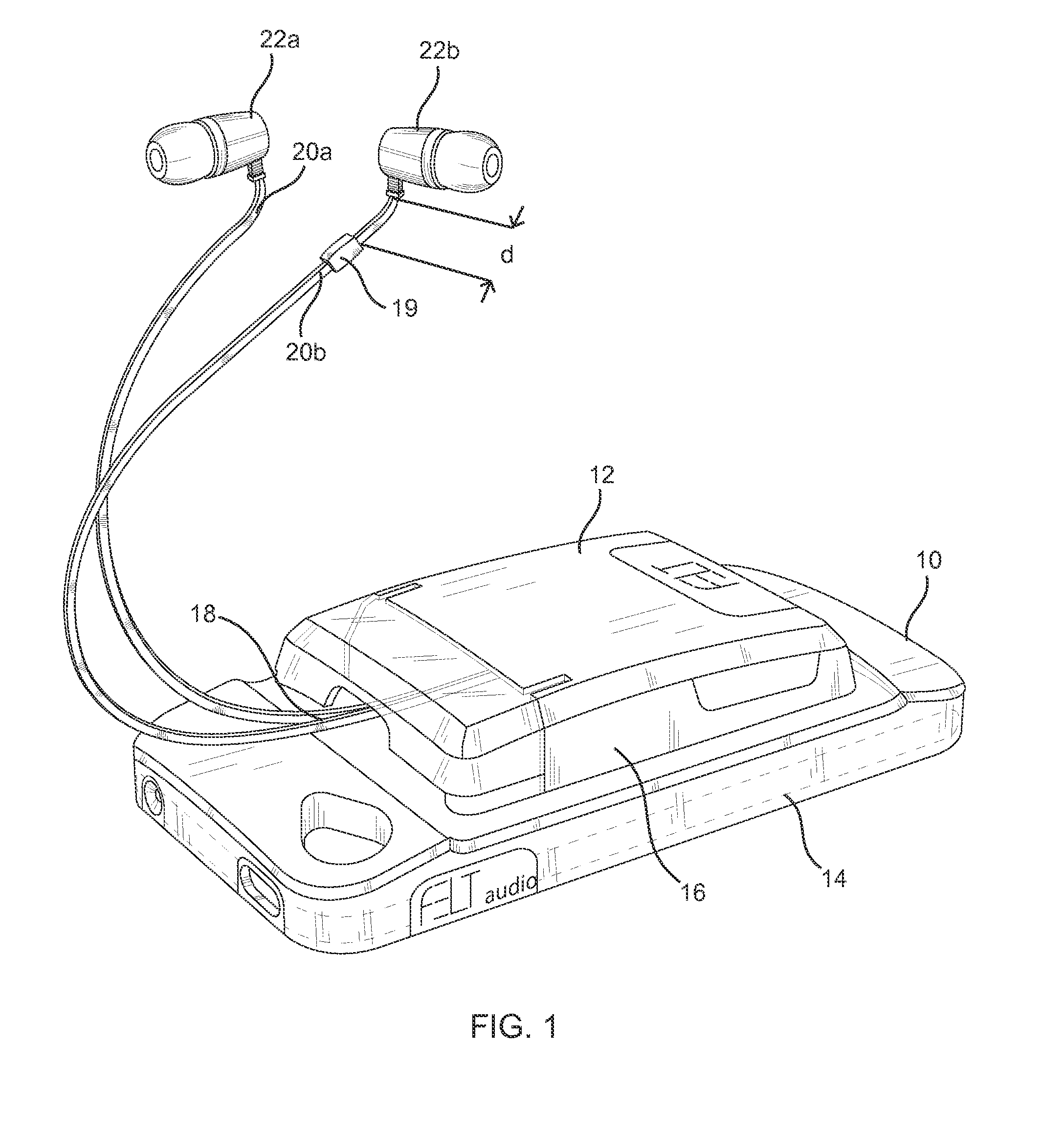 Ear Bud Retraction Module Having Optimal Microphone Placement