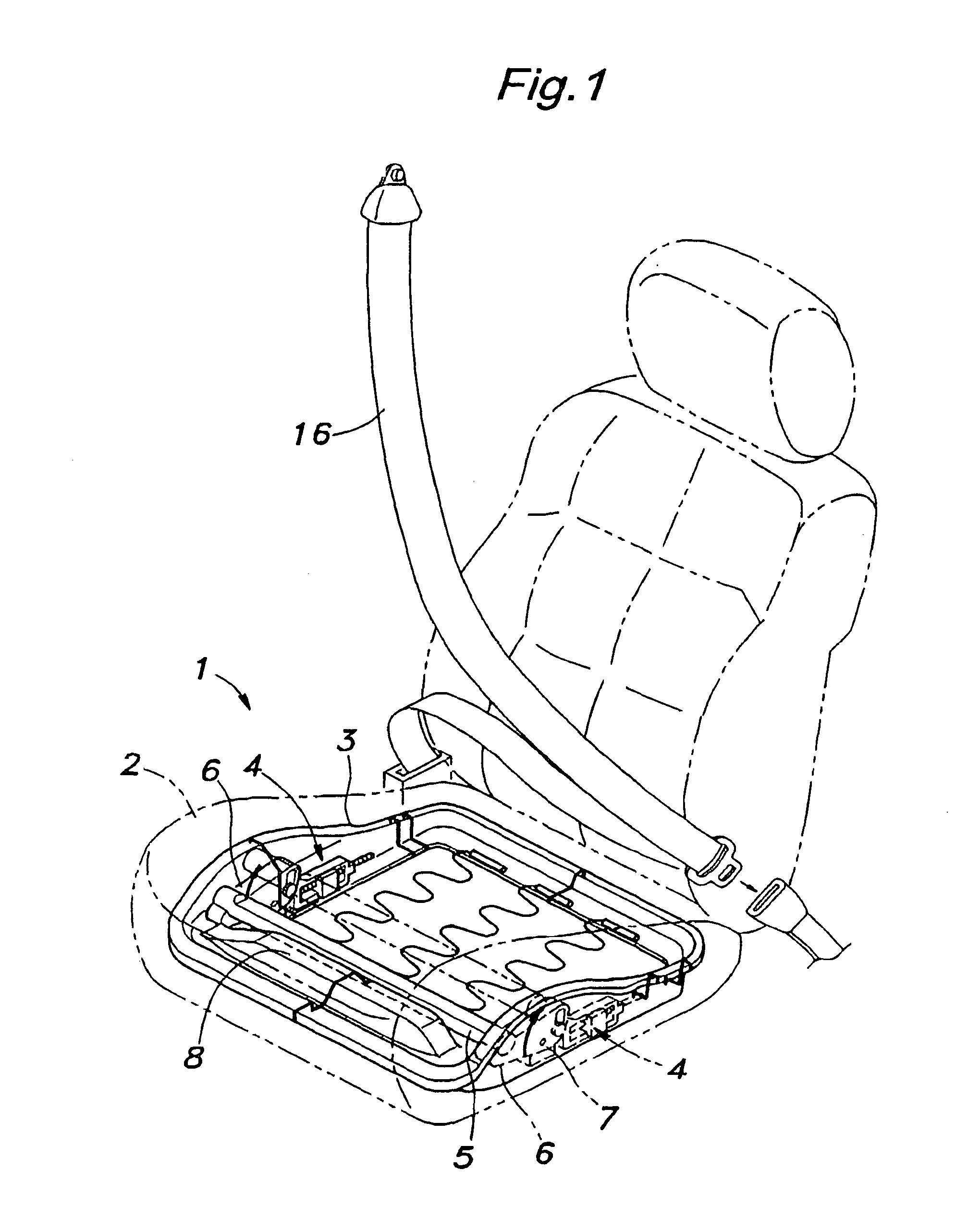 Vehicle occupant restraint system