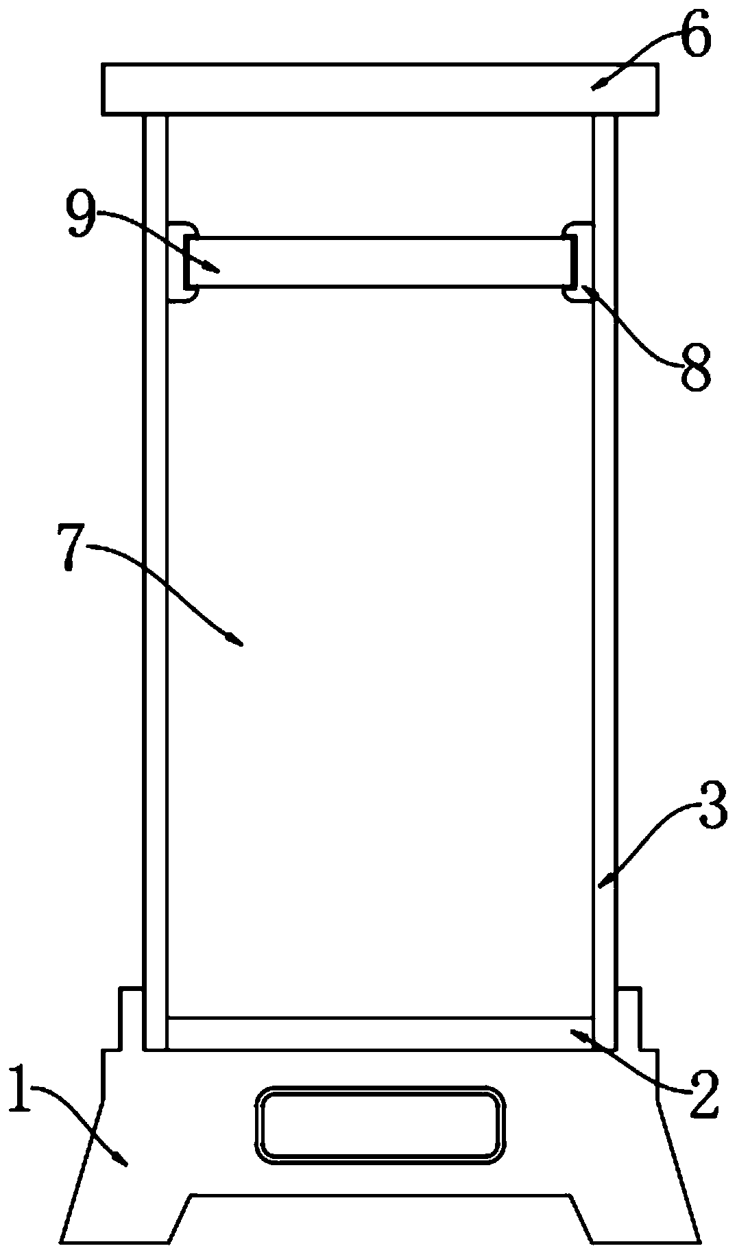 Automatic clothes drying device