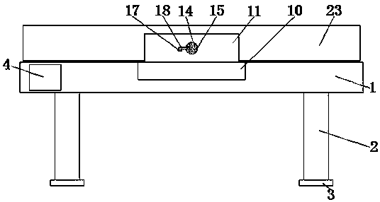 Conveying device for disposable lunch box processing