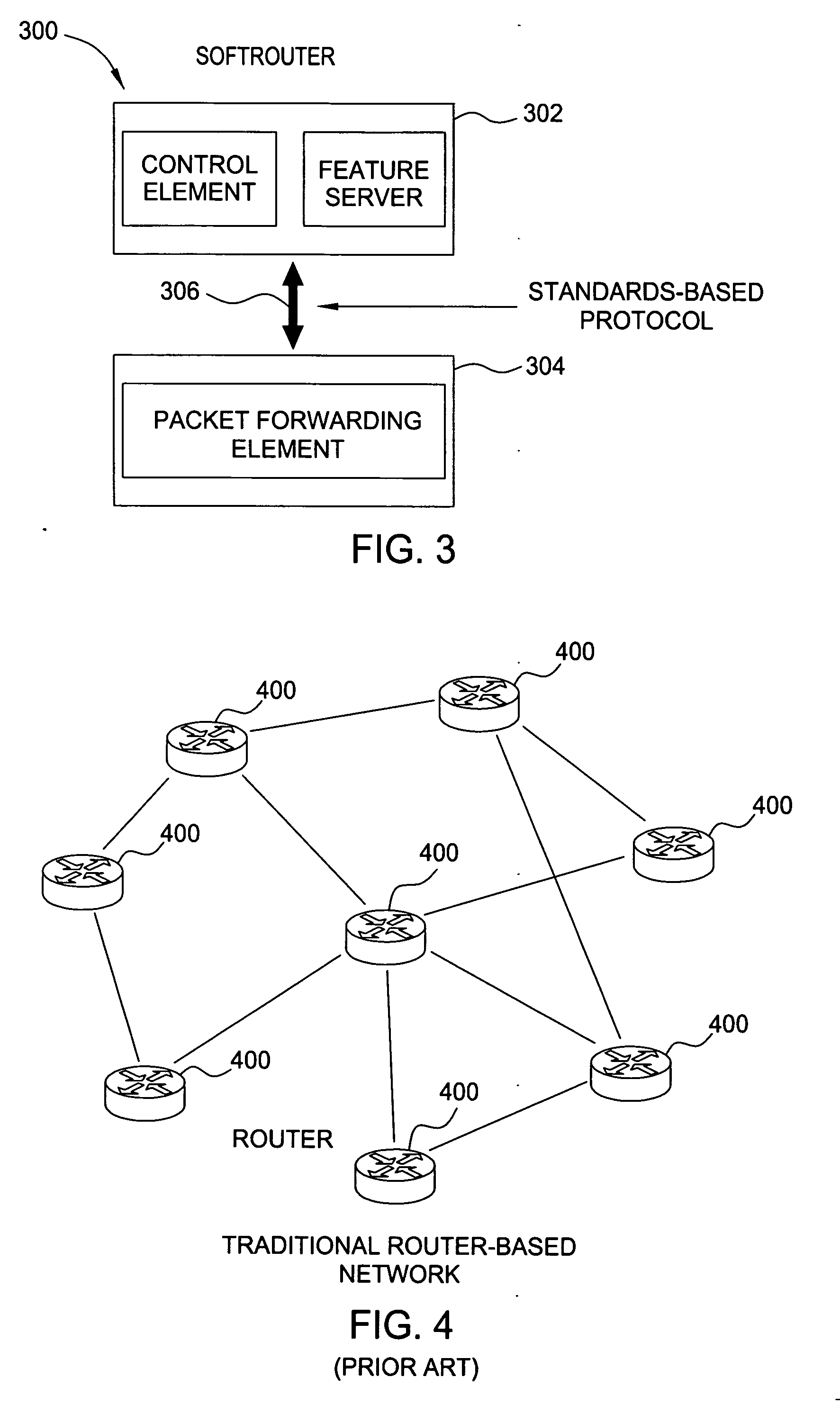 Softrouter feature server