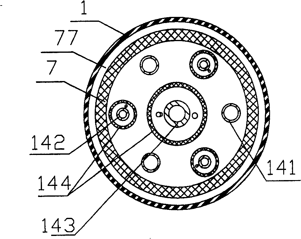 Multi-stage arc suppressing breaking device for extra-high voltage circuit breaker