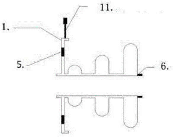 Metal-glass directly-sealed type solar high-temperature heat collecting pipe