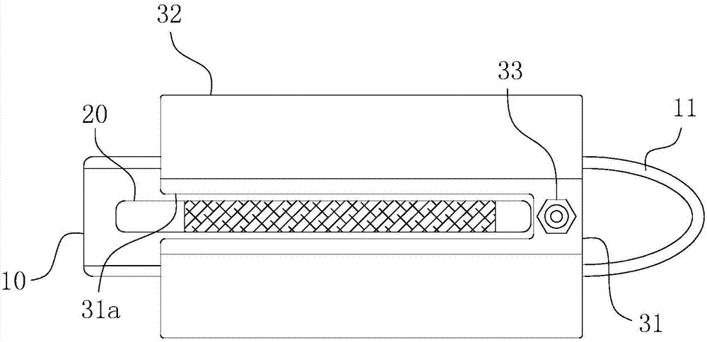 Sleeve grouting warehouse sealing tool for fabricated shear wall