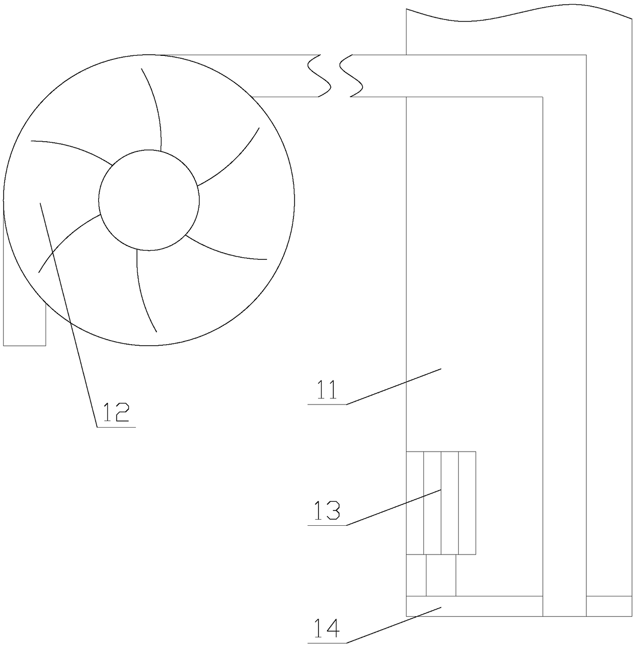 Loading gate with force eliminating and silt removing functions for hydraulic engineering