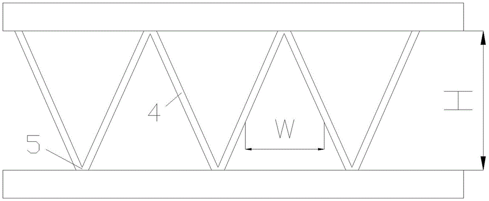 A triangular spur plate-fin heat exchanger