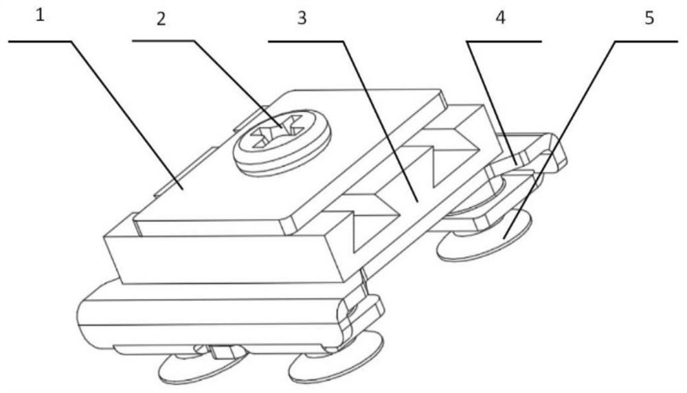 A cable management trough for fixing cables and its application method