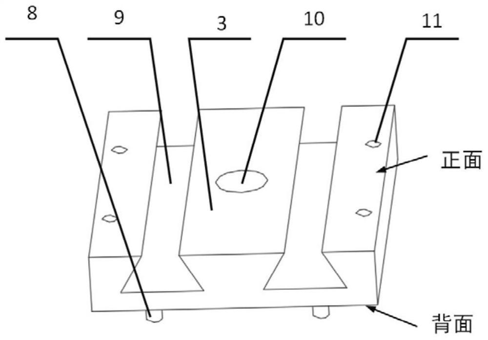 A cable management trough for fixing cables and its application method