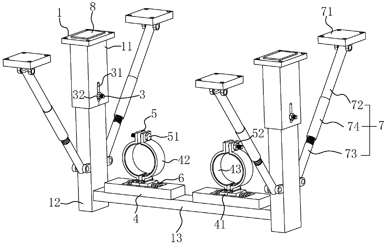 An anti-seismic support and hanger and its construction method