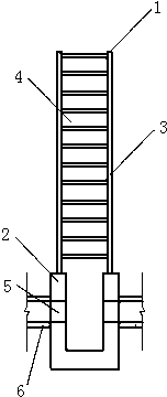 Tailings pond flood drainage system for draining in advance efficiently and prolonging clarification distance