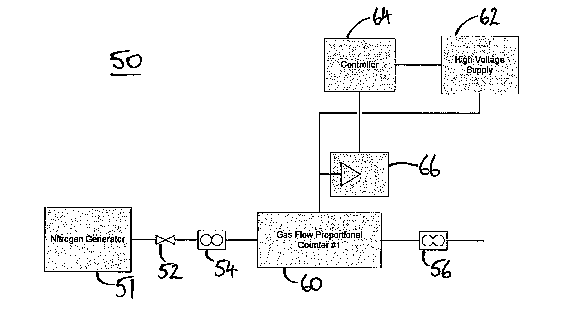 Beta radiation monitor and method