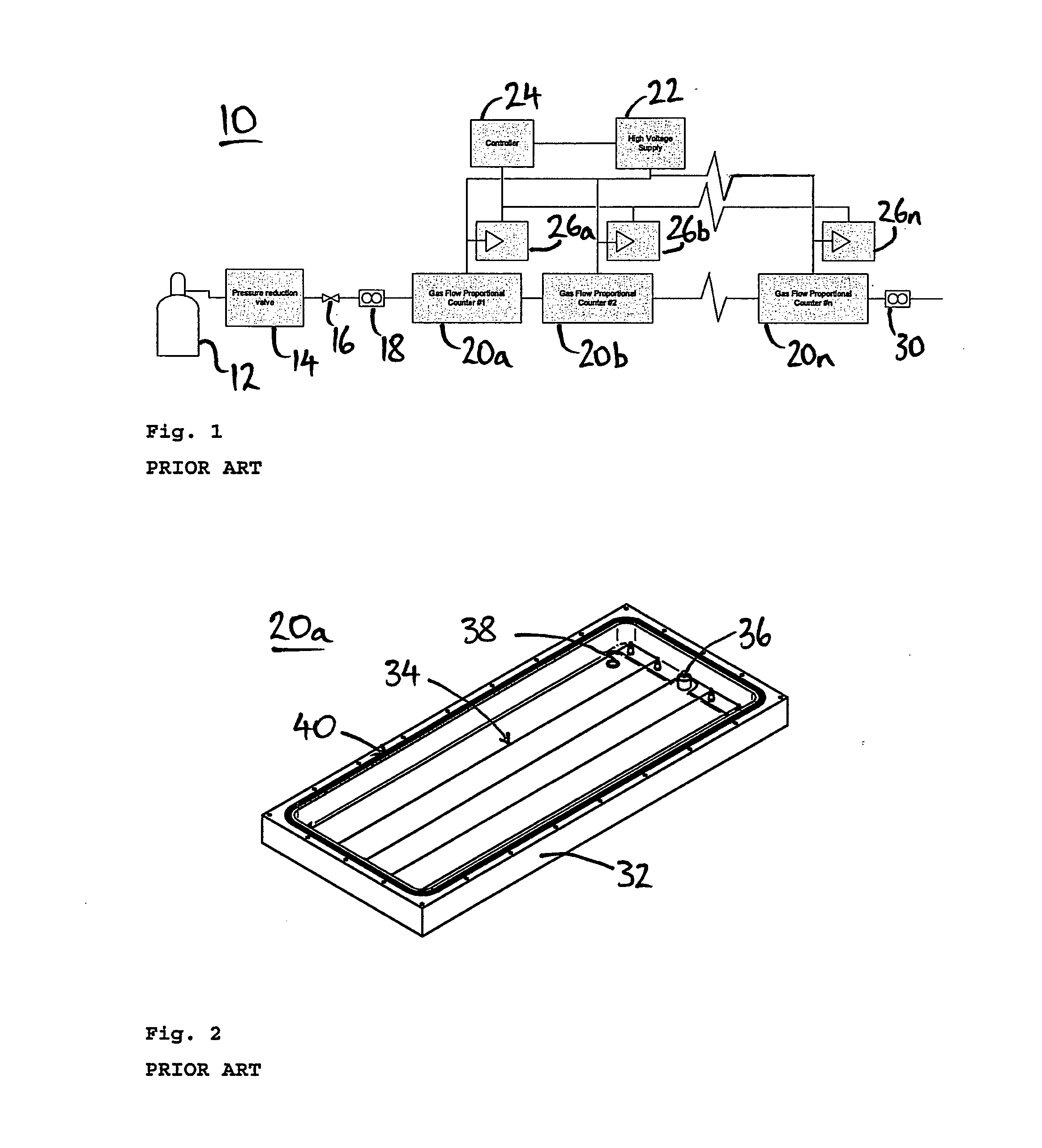 Beta radiation monitor and method