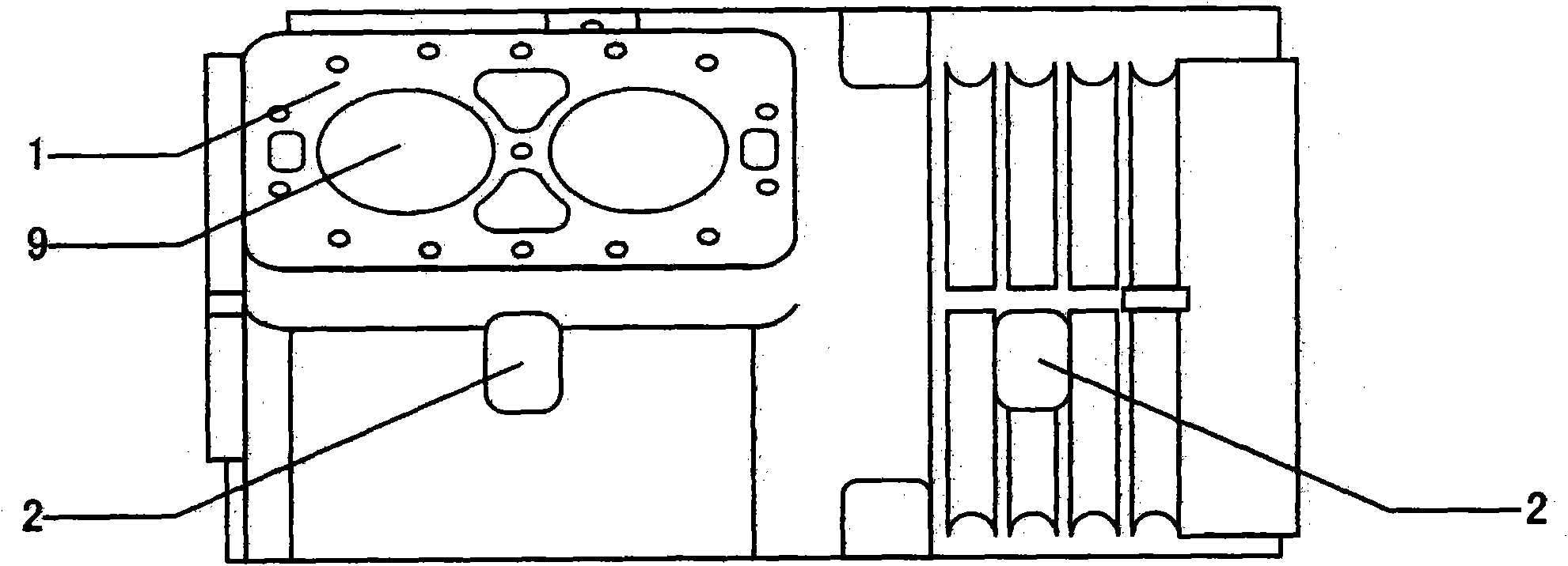 Manufacturing method of large-scale reciprocating type refrigeration compressor