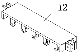 Steel-plastic support for breeding net cage