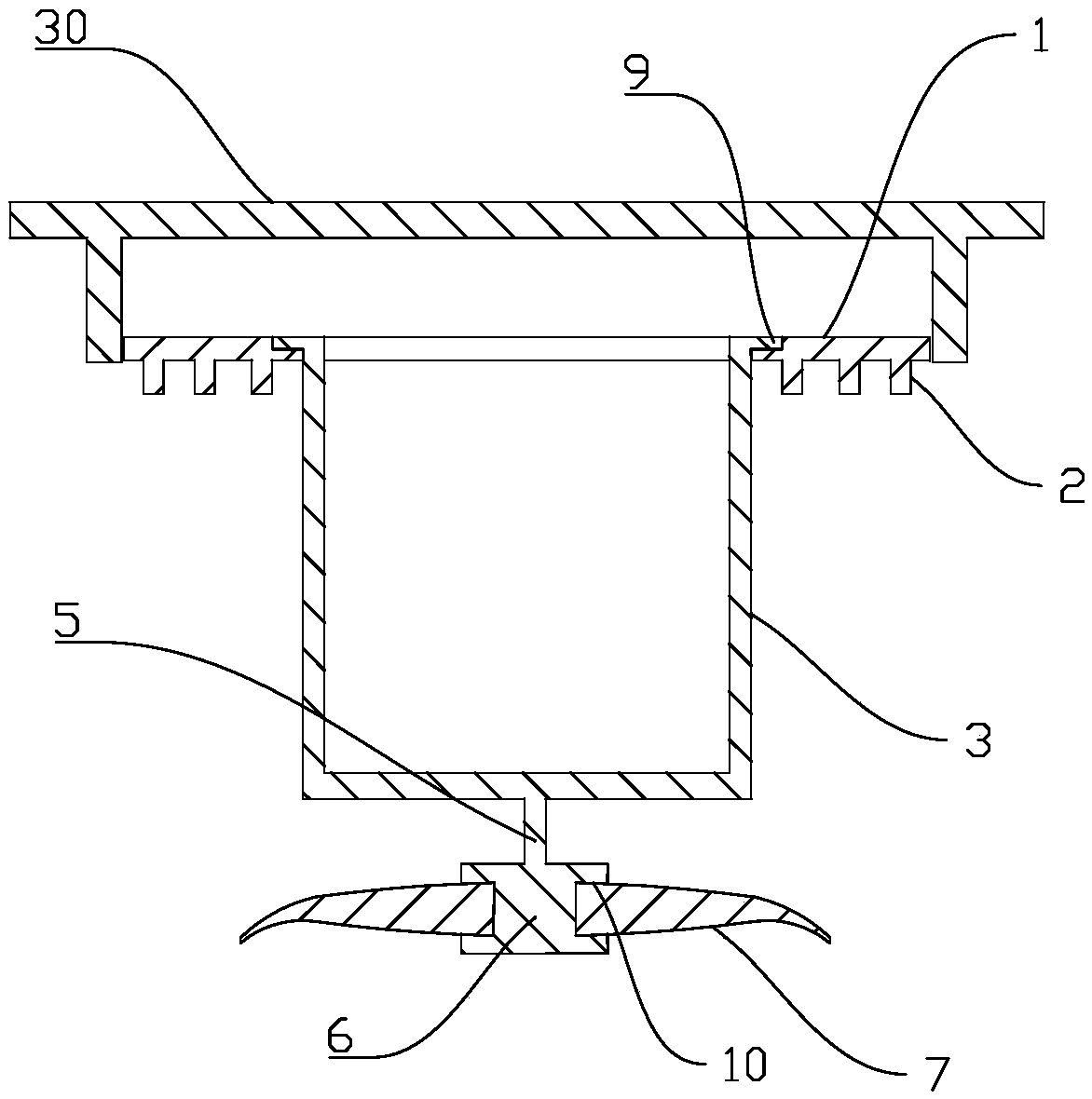 Sewer line deodorization component