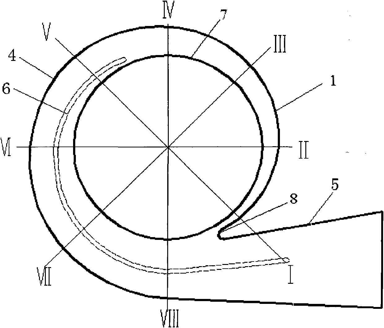 Method for optimizing dummy plate of double-volute type double-suction pump and product produced with same