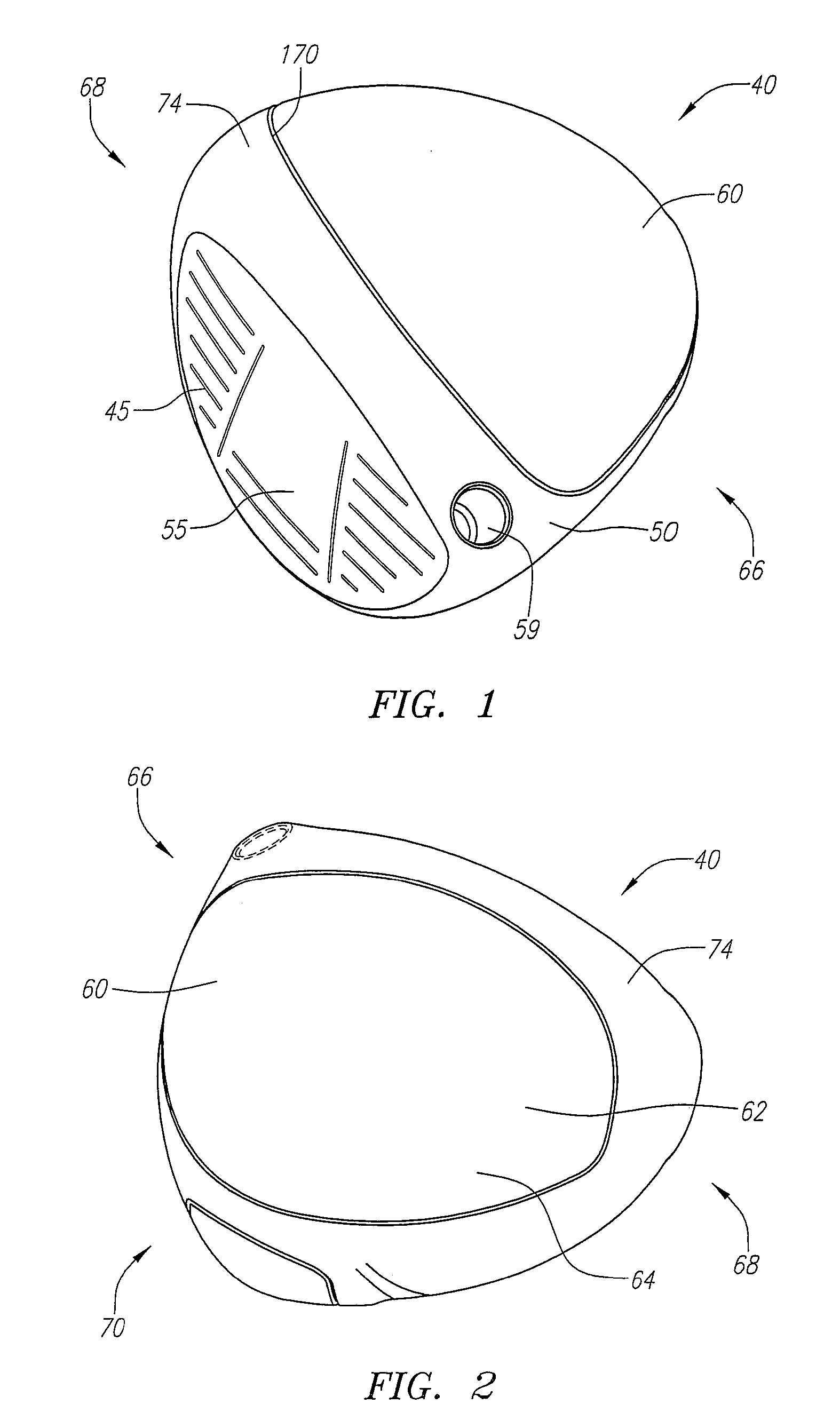 Multiple material golf club head