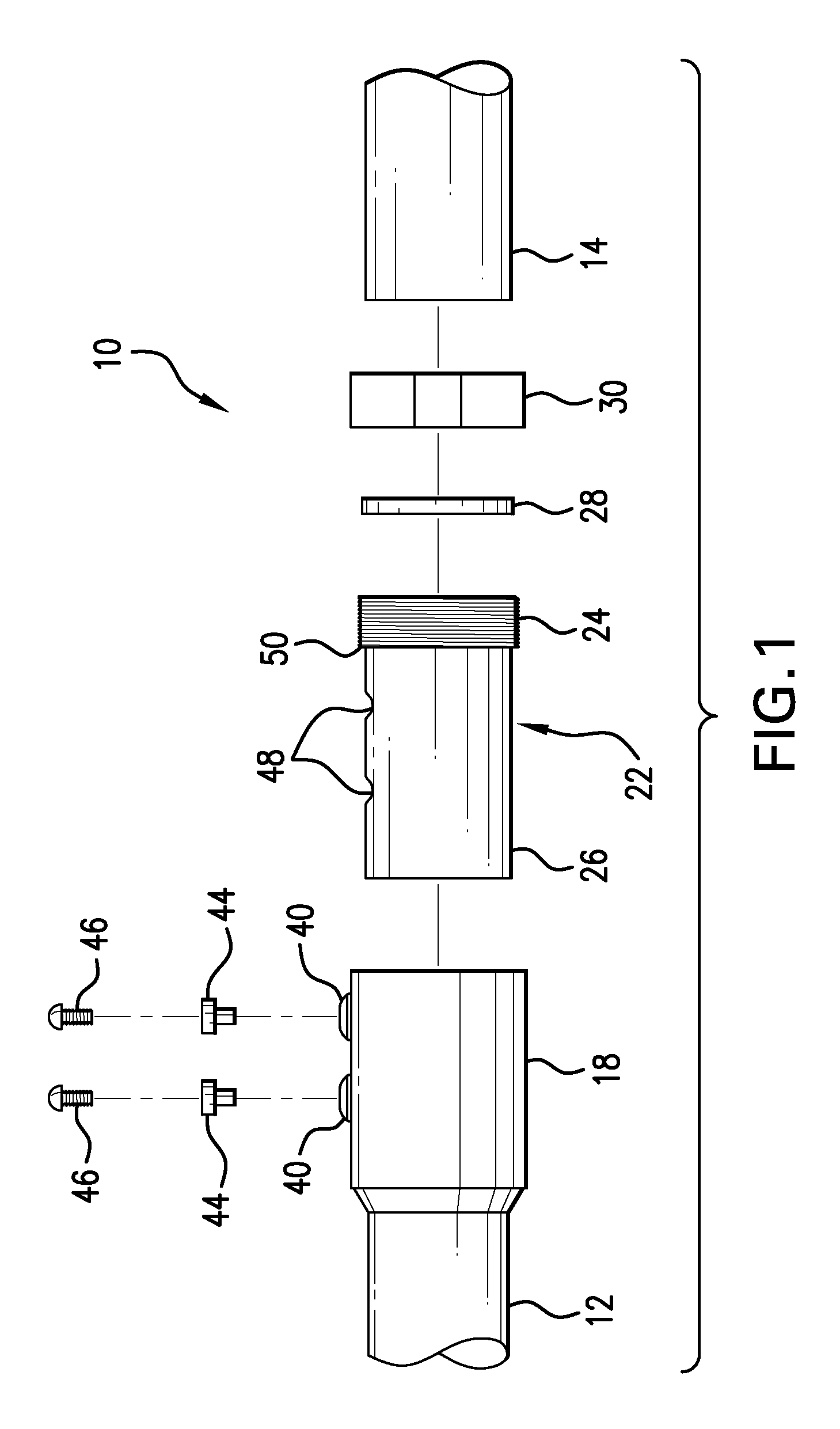 Joint Construction, Connector Sleeve, A Coupling Assembly, and a Method for Preparation