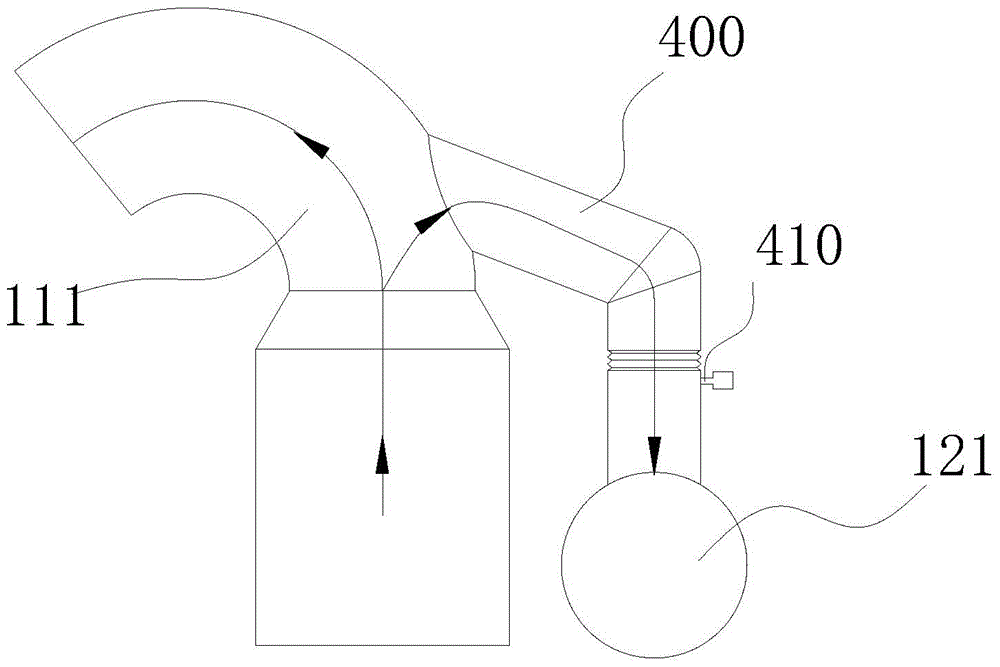 Cement kiln head waste heat power generation method and system