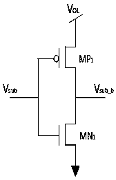 Sub-threshold to super-threshold cmos level-shifting circuit against single event effect