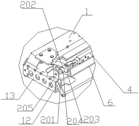 Sliding plug door assembly