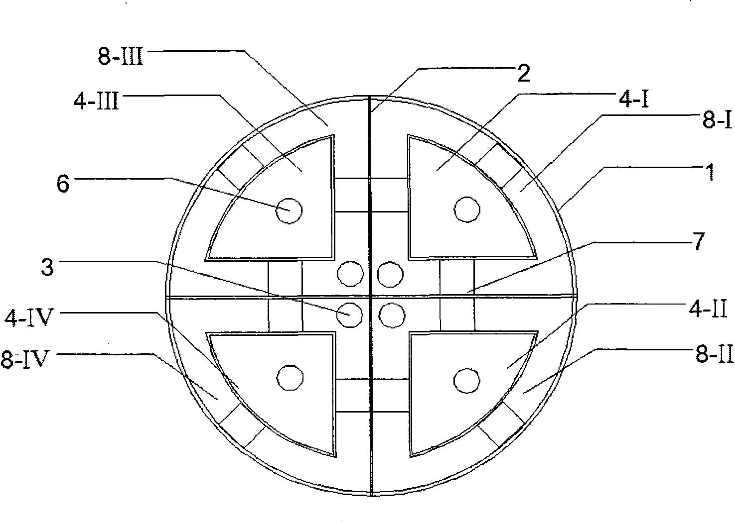 Built-in buoy towing barrel-shaped foundation sinking method