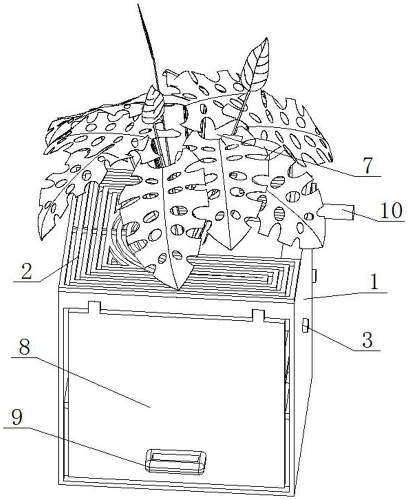 Rainwater recycling treatment equipment and treatment method suitable for landscape architecture