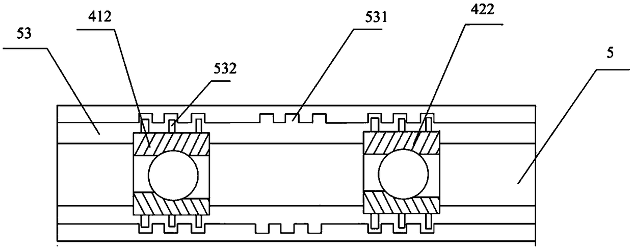 Nondestructive testing device and method for steel wire rope