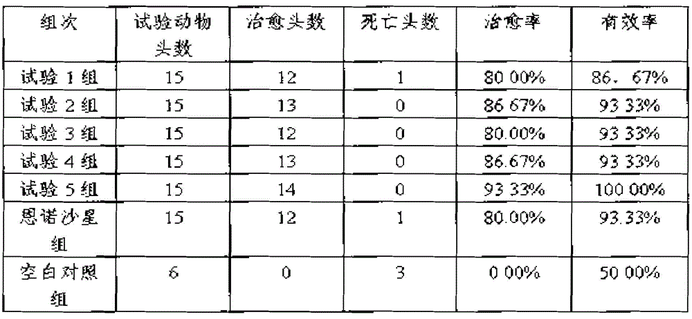 Traditional Chinese medicinal composition for preventing and treating colibacillosis of livestock and poultry, and preparation method thereof