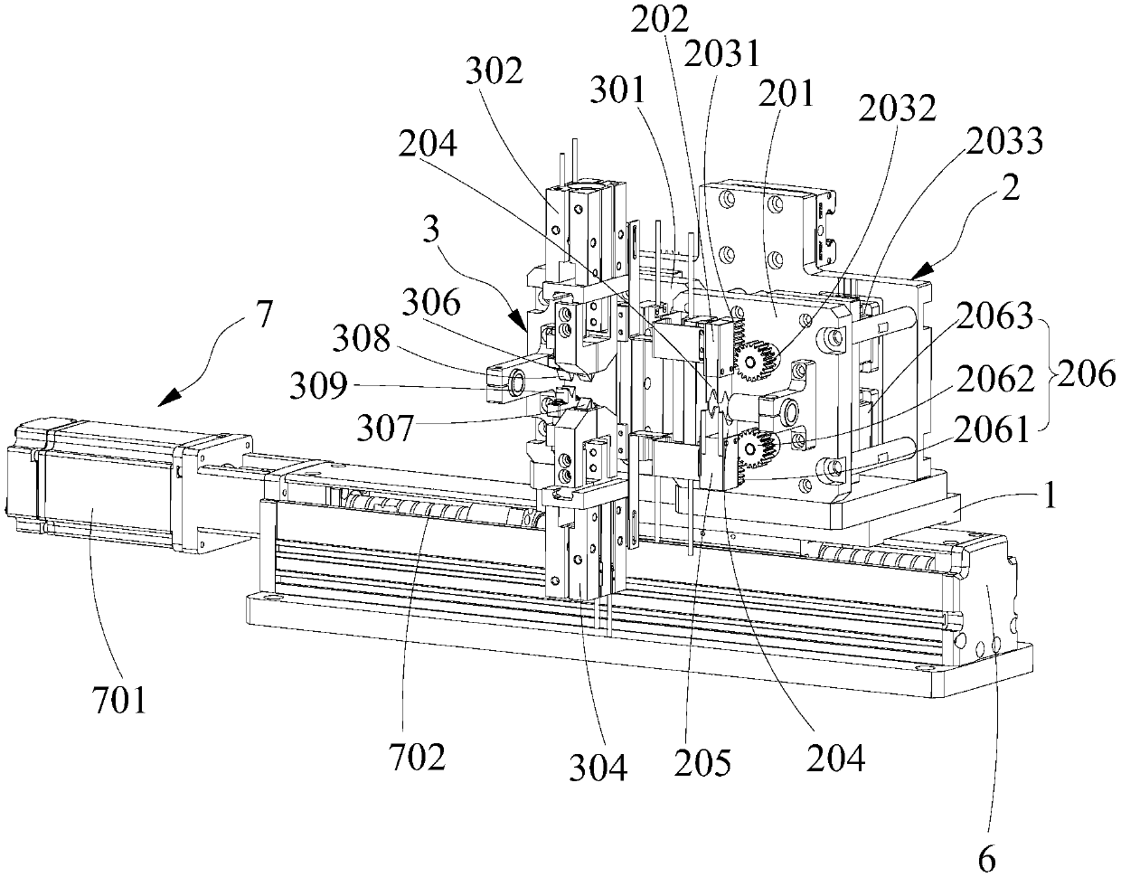 Wire stripping machine