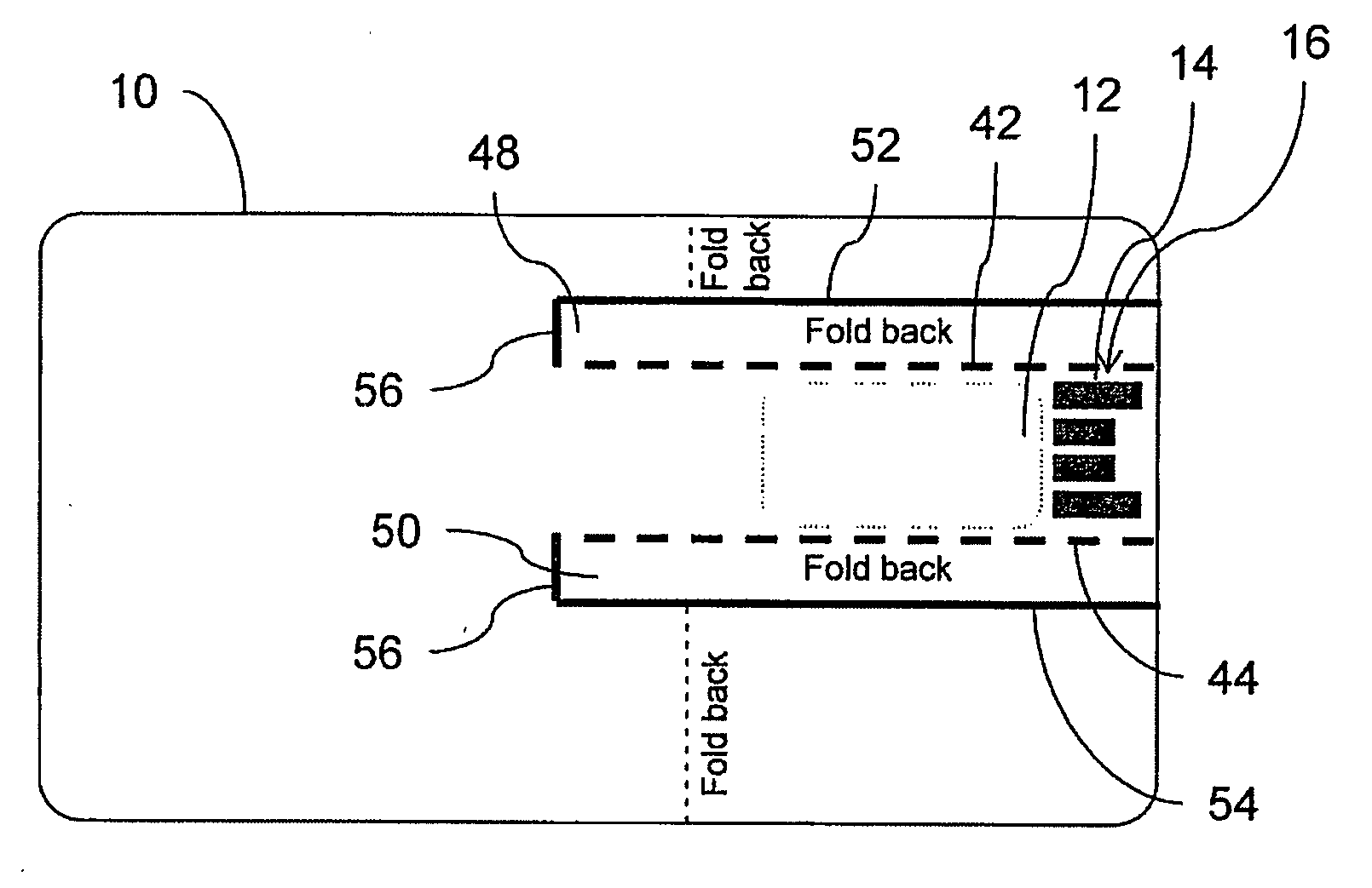 Card device for connection to a USB receptacle