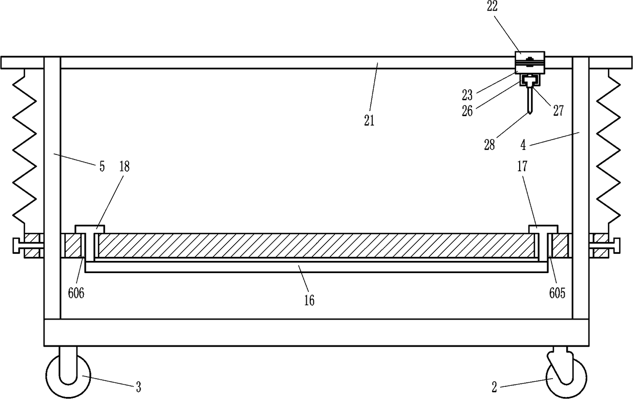 Corn kernel airing device for agriculture