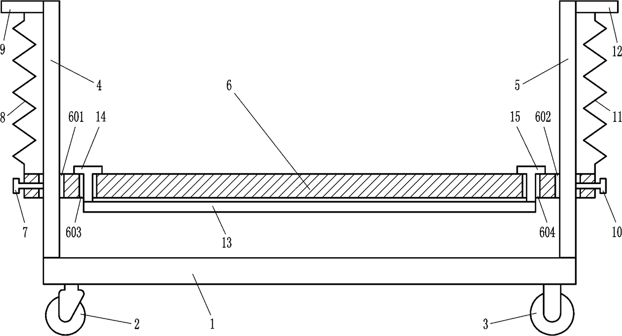 Corn kernel airing device for agriculture